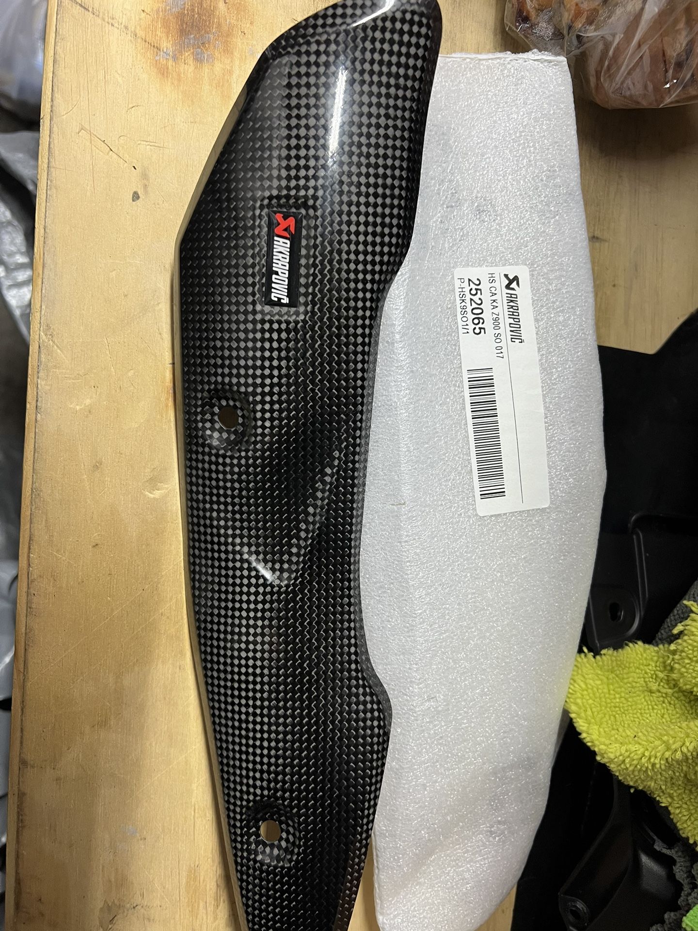 Akrapovic Head Shields