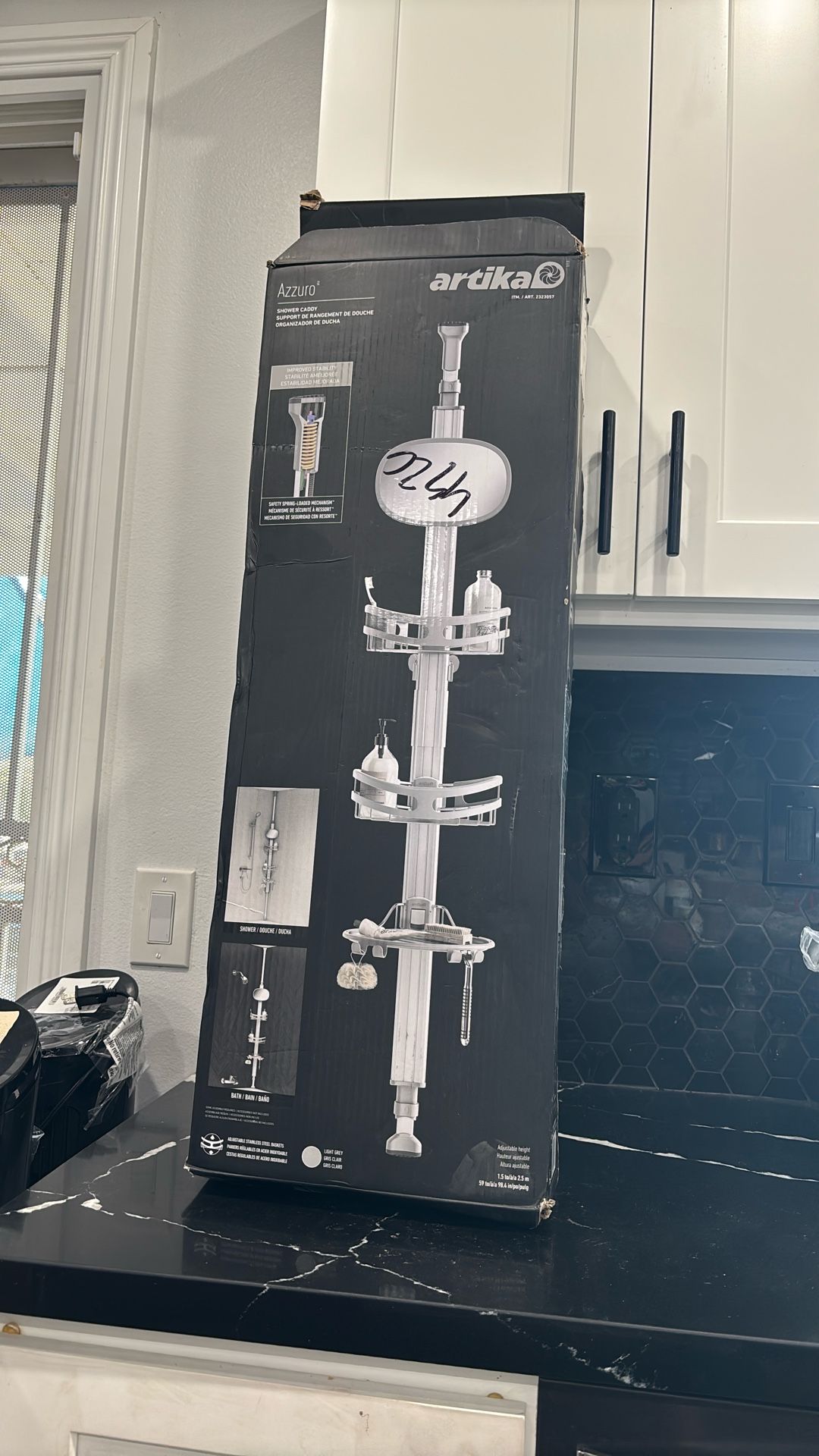 Artika Azzuro Showed Caddy Light Grey