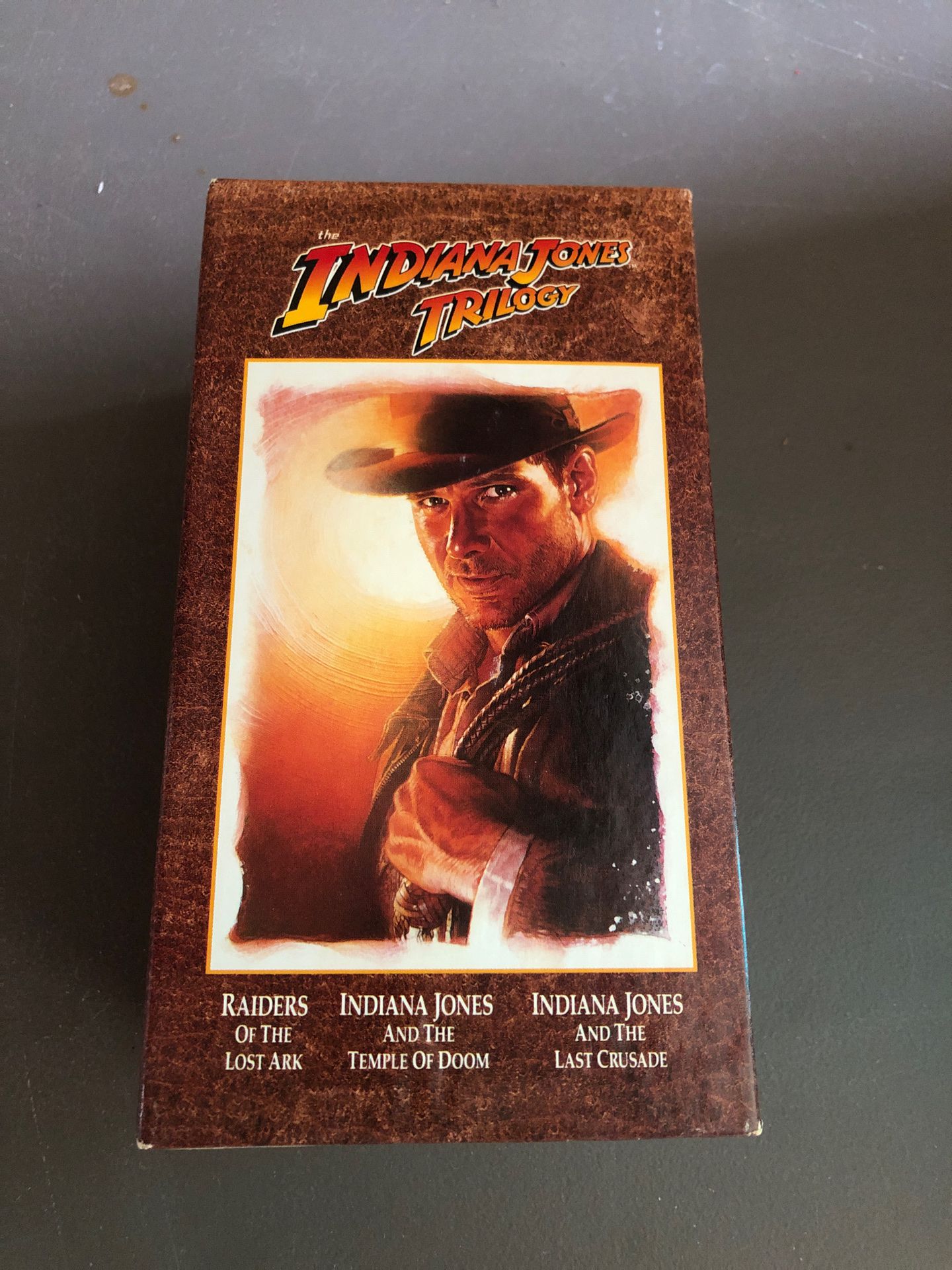 VHS Indiana Jones Trilogy