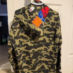 Bape Hoodie Zip Up