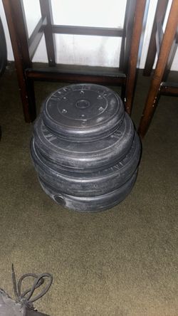 Weight Plates – 55 LB Total