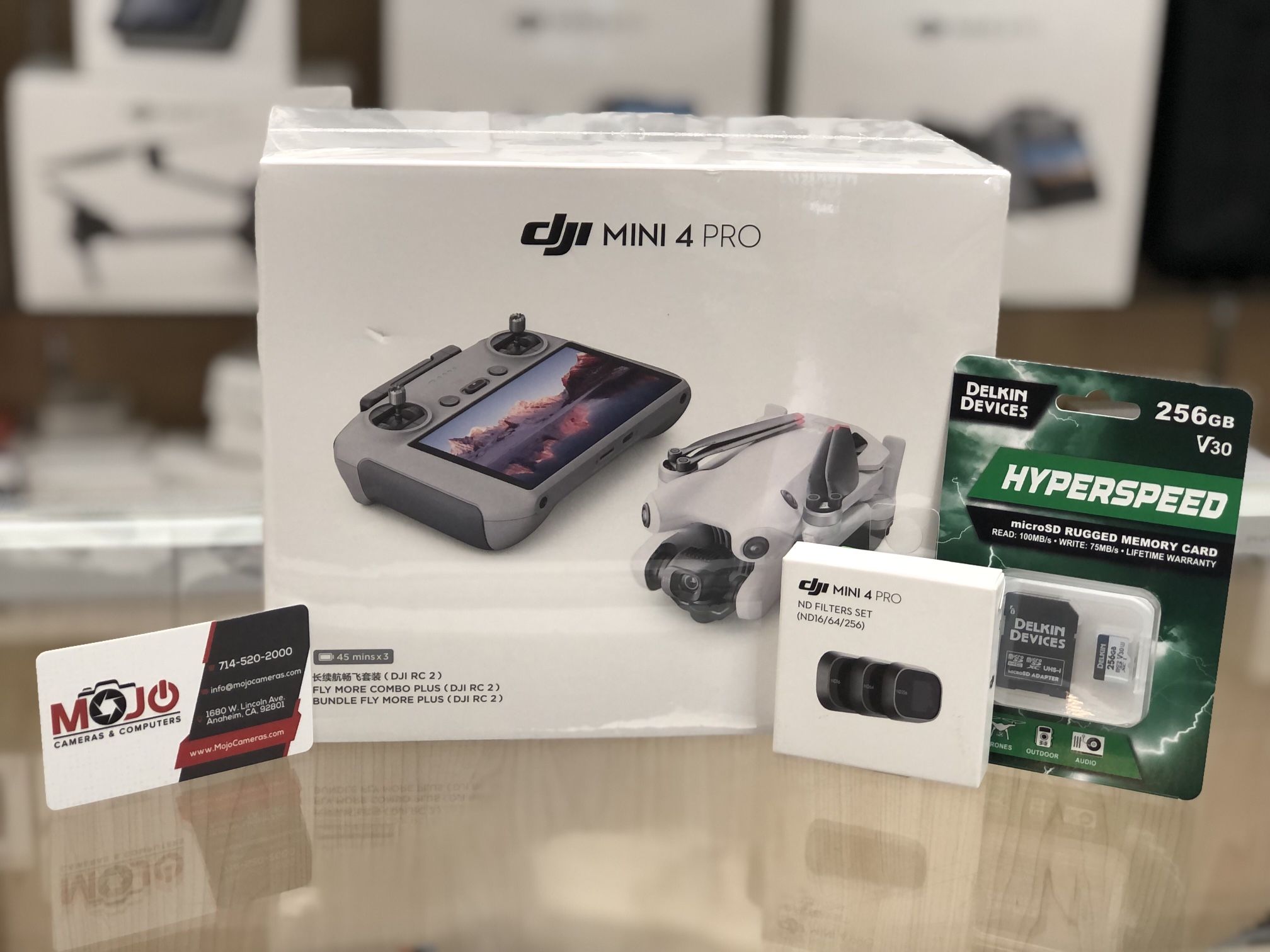 Dji Mini 4 Pro Fly More Plus Bundle Deal With Nd Filters And Memory Card