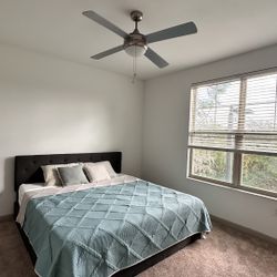Bed Frame And Nectar Mattress 