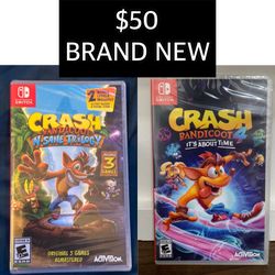 Crash Bandicoot N-Sane Trilogy & Crash Bandicoot 4 It’s About Time (NEW) 