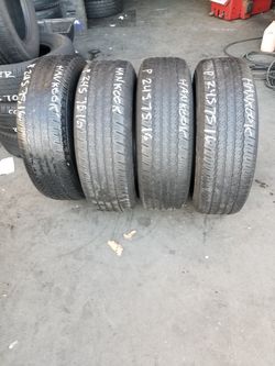 Tires 245 75 16