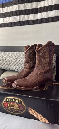 Dan Post Ostrich Boots