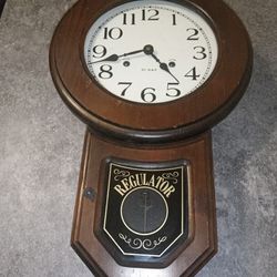 31 Day Regulator Clock Vintage Korea
