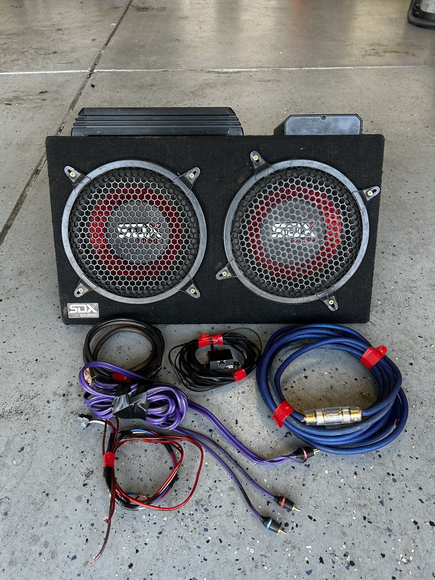 Subs with amp