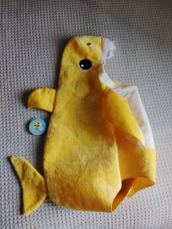 Baby Shark Yellow Infant Costume 3/4T