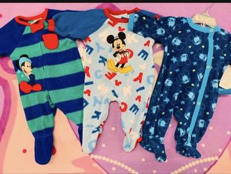Disney Baby Sleeper Mickey Mouse Size 0/3 Months