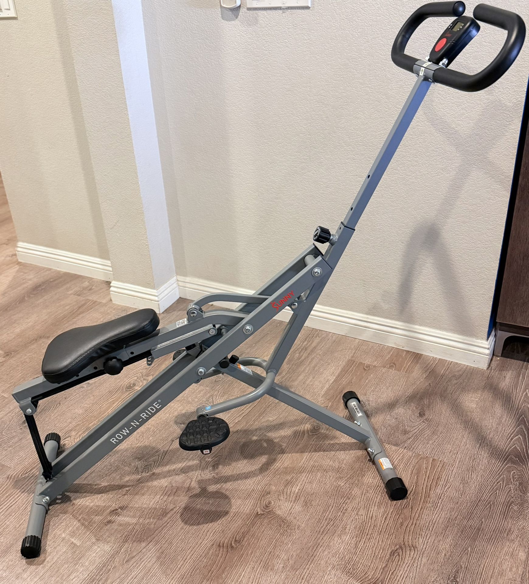 Row -N-Ride SQUAT MACHINE Glute & Leg Trainer
