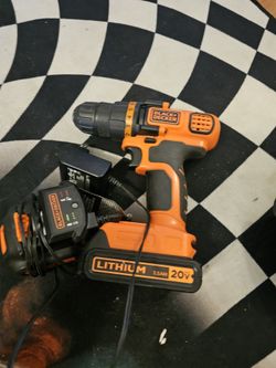 Black And Decker Drill