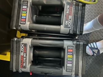 PowerBlock Elite EXP 90 Adjustable Dumbbells Pair