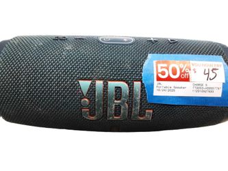 Jbl Charge 5 Blue Portable Speaker