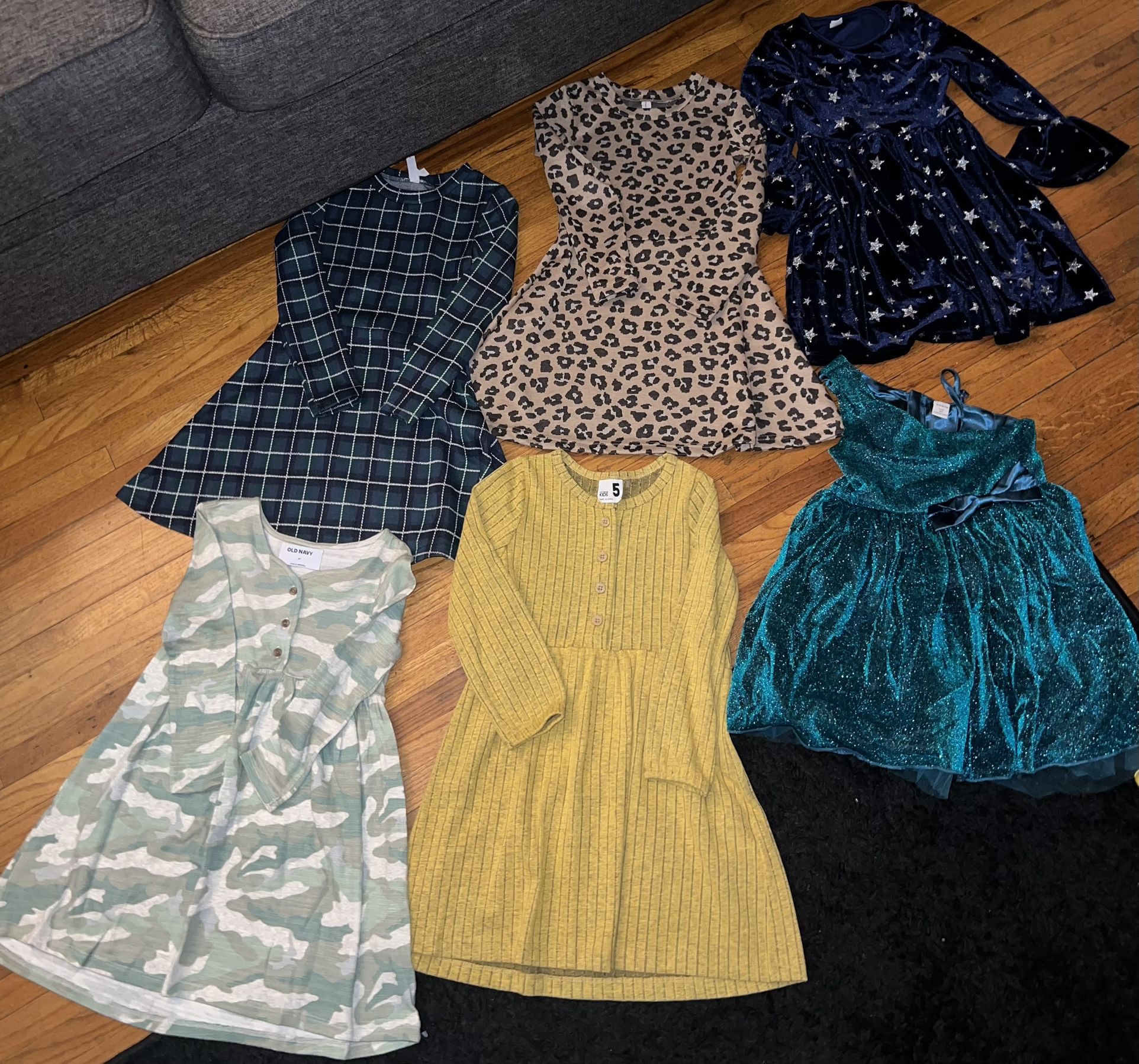 Girls Size 5 Dresses Great Condition All For $5