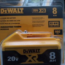 Dewalt Batería 20v Max XR 8AH  100 Cada Batería 🔋