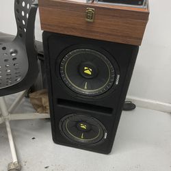 Subwoofer With Amps