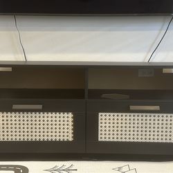 BRIMNES TV unit, black, 47 1/4x16 1/8x20 7/8 "