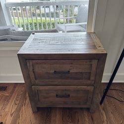 Solid Wood Side Table