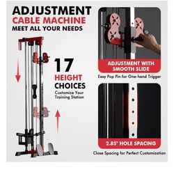 Mikolo ALQS wall mounted pulley tower