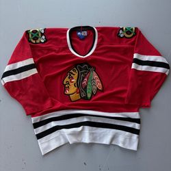 Vintage 90s Chicago Blackhawks jersey