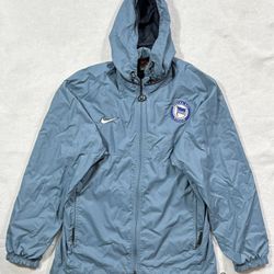 Nike Vintage Berlin Hertha BSC Windbreaker Jacket Mens Small Blue