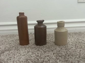 Boho western mini decor ceramic vases