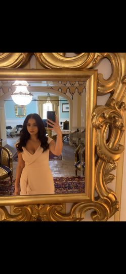 Elegant Nude Pink Dress