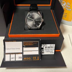 Mido Automatic Watch ( Bellaluna II) Open Case Back ! 