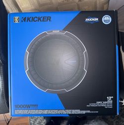 BRAND NEW 12 inch KICKER COMP Q with Ported box