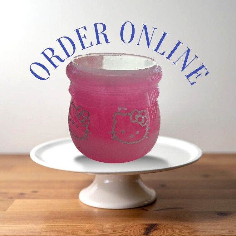 Hello Kitty Resin Jar 