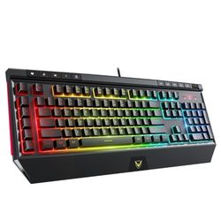 Computer Keyboard With RGB Lights