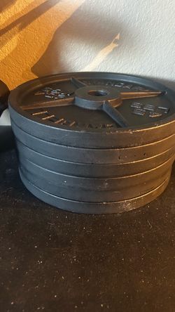 Barbell Standard Cast Iron Weight Plates