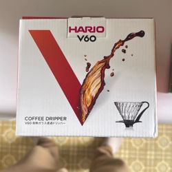Hario  V60 Glass Coffee Dripper