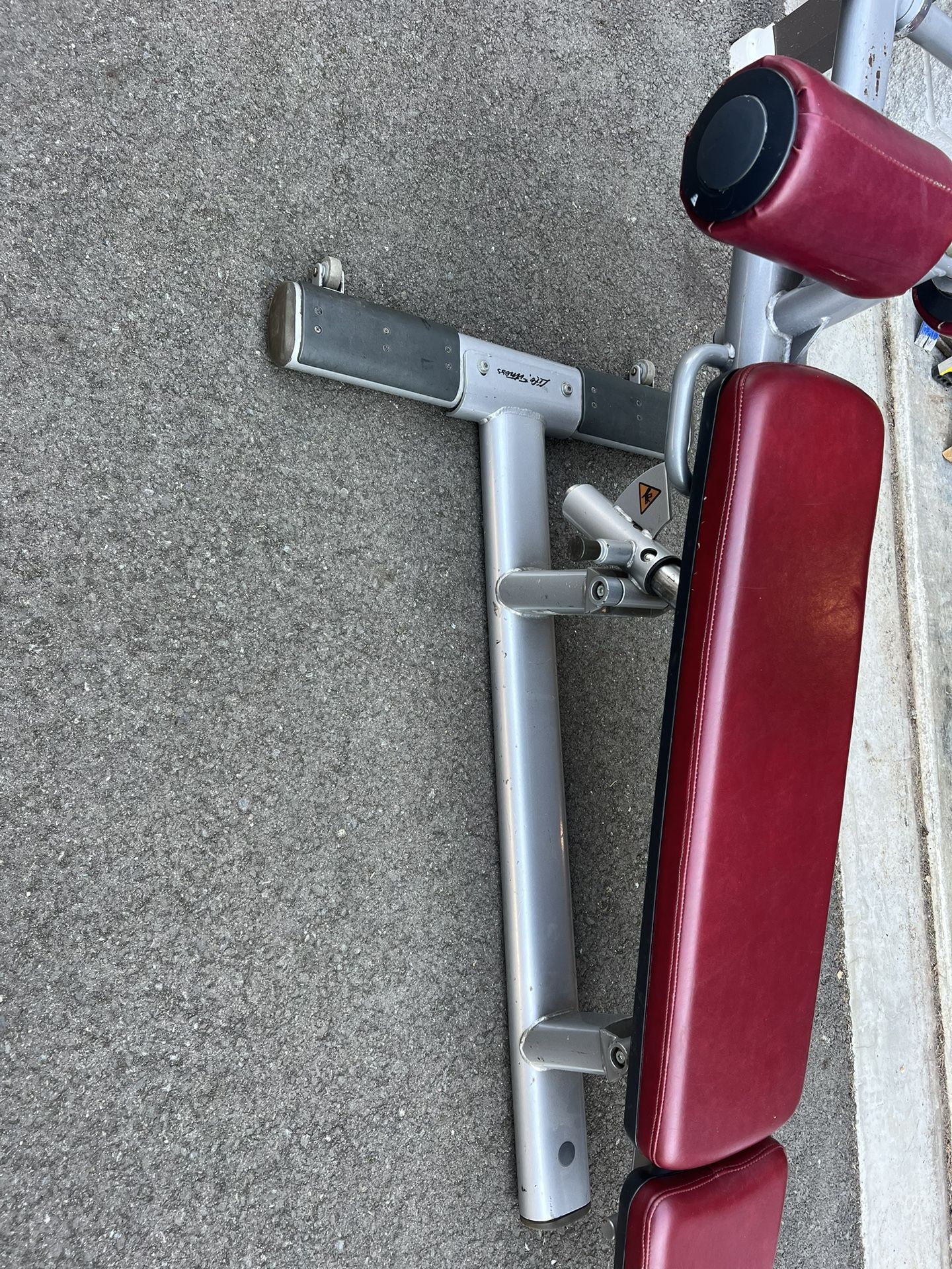 Life Fitness Adjustable Ab Bench 