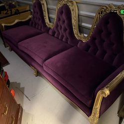 Purple Custom Couch Set