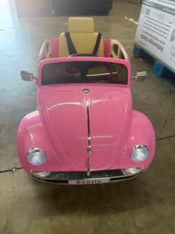 Volkswagen Beetle kids car only pink one available (new in box only)