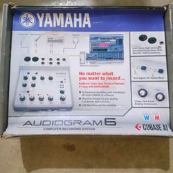 Recording Interface Yamaha Audiogram 6