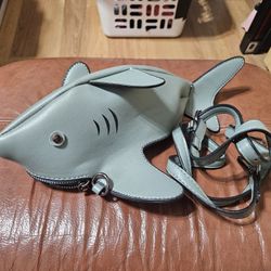 Shark-Shaped Crossbody Bag