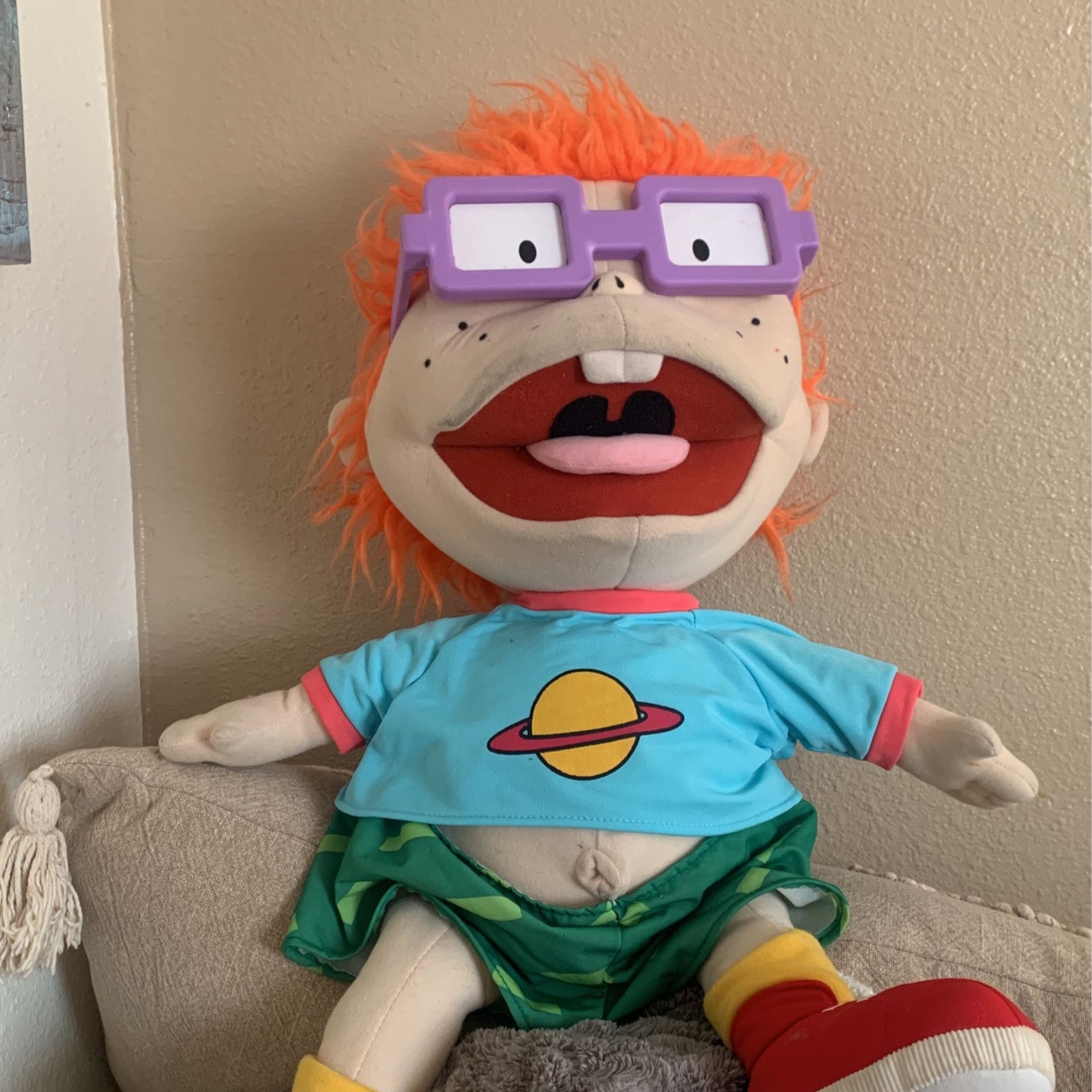 Vintage 1997 Jumbo Rugrats Chucky Mattel