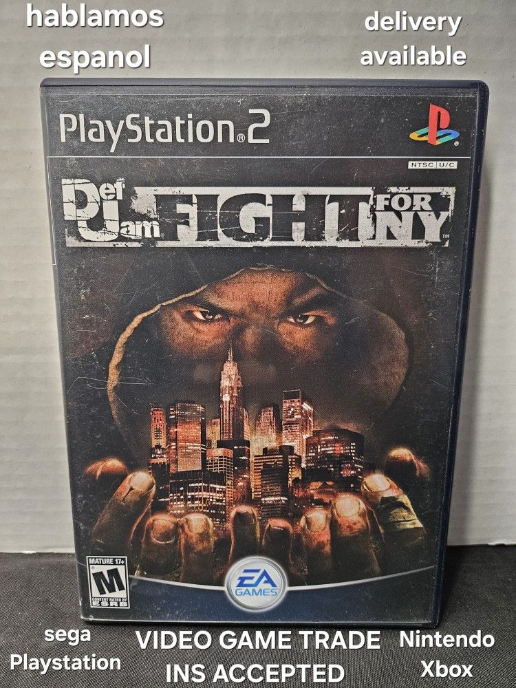 DEF JAM FIGHT FOR NY PS2 CIB