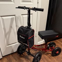 Knee Scooter Red - NEW