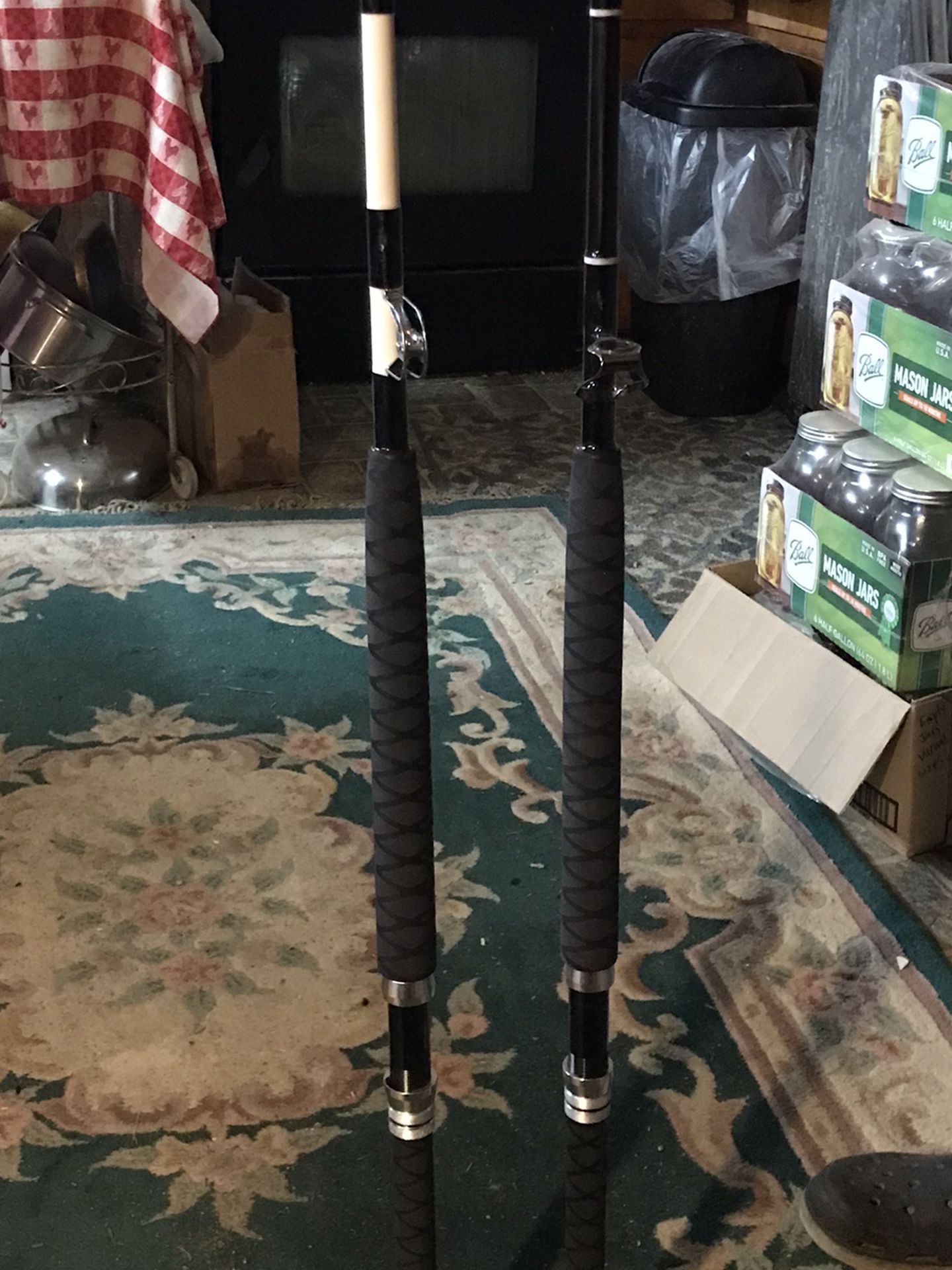 Custom Rods built on Harnell blanks Unlimited Line Weight one with Roller Guides