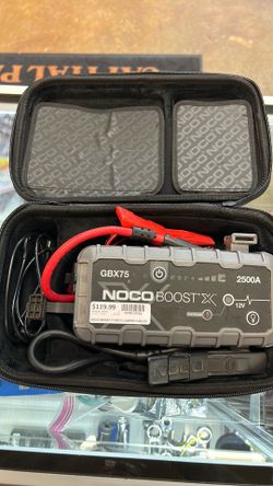 Nico boost GBX 75 jumper cable/charger, 2500 amp