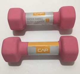 Neoprene Yoga Excercise 3 Lbs each weights Beach Body set of 2