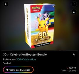 30th celebrations booster bundles