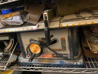 Ryobi 10" table saw