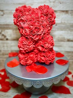 Red Rose Bear