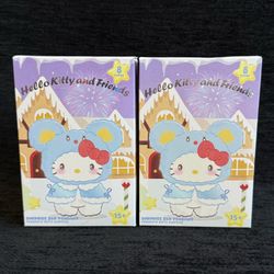 MINISO SANRIO CHARACTERRS PLUSH PENDANT BLIND BOX HANGER FIGURE