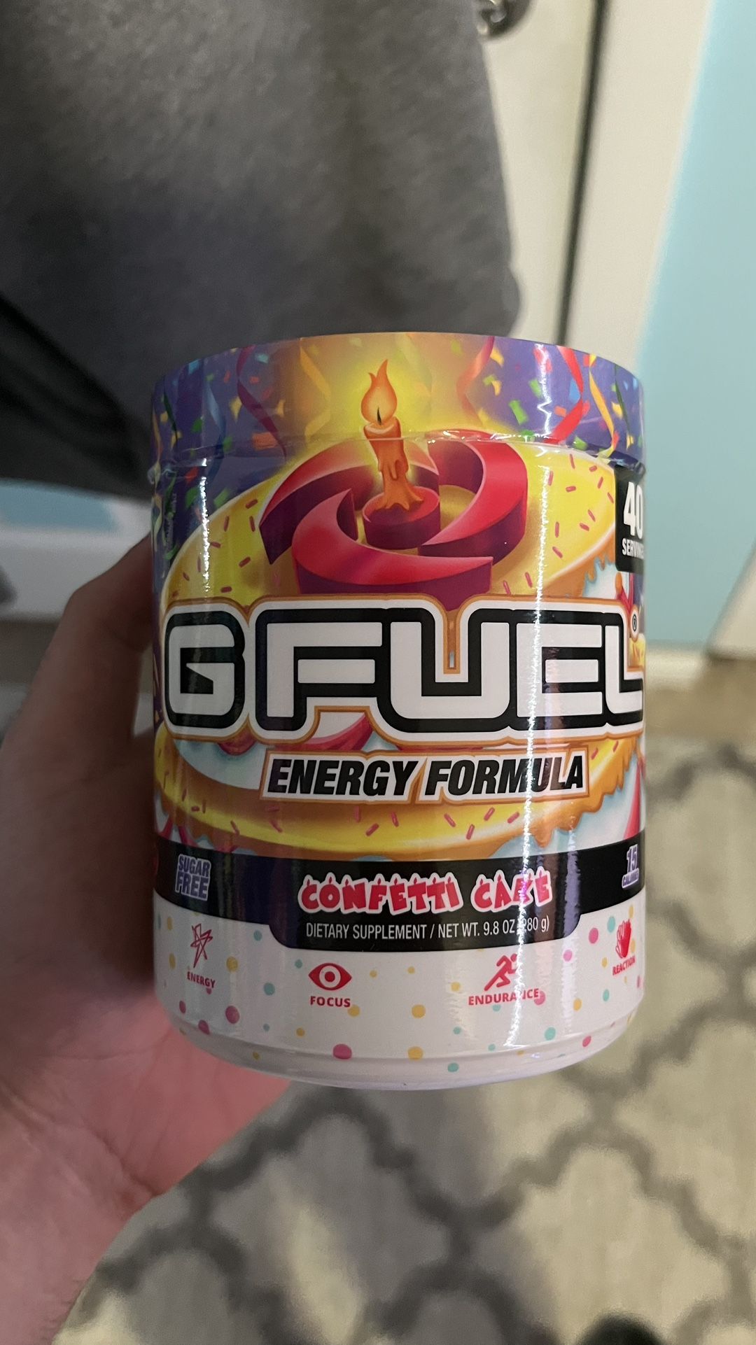 Confetti Cake GFuel Unopened READ